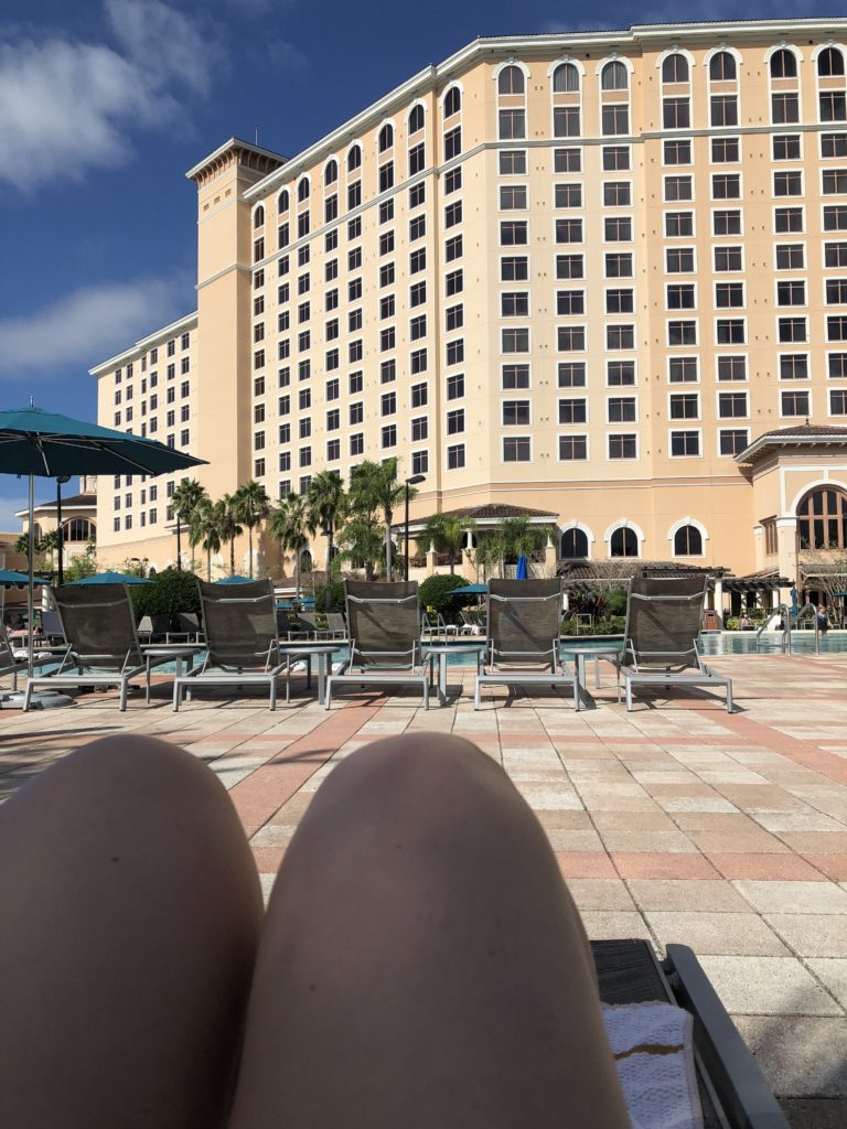 pool at Rosen Shingle Creek hotel