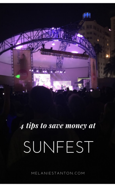 4 Tips to Save Money at SunFest