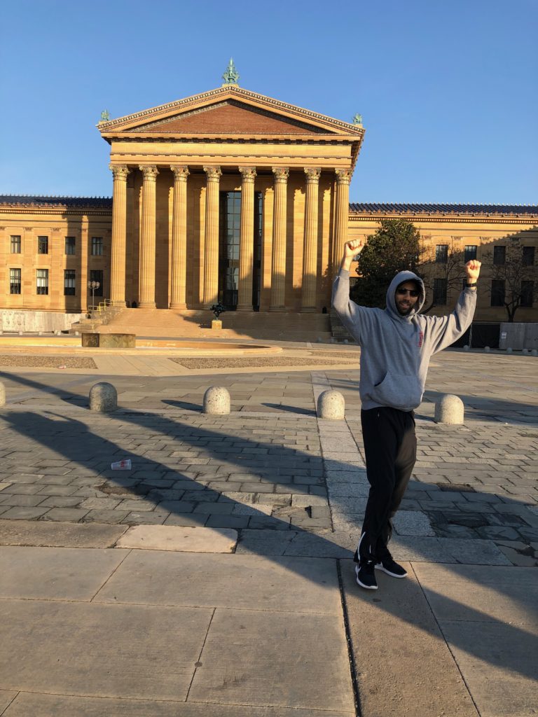 Rocky Steps in Philadelphia