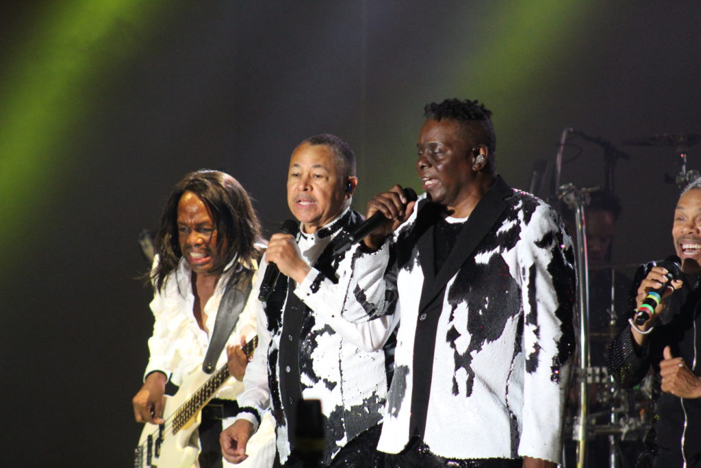 3 original remaining members of Earth Wind and Fire at Sunfest