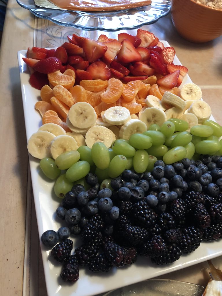 rainbow fruit salad