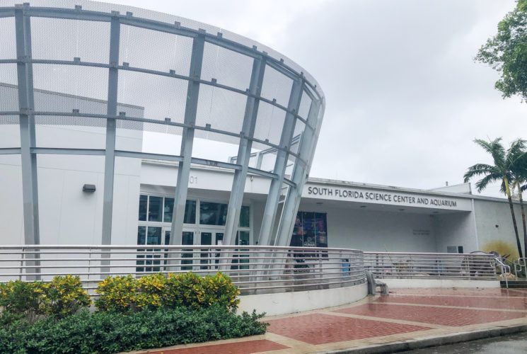 South Florida Science Center and Aquarium entrance