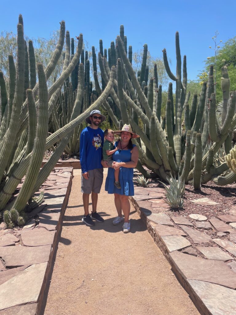 Desert Botanical Gardens in Papago Park
