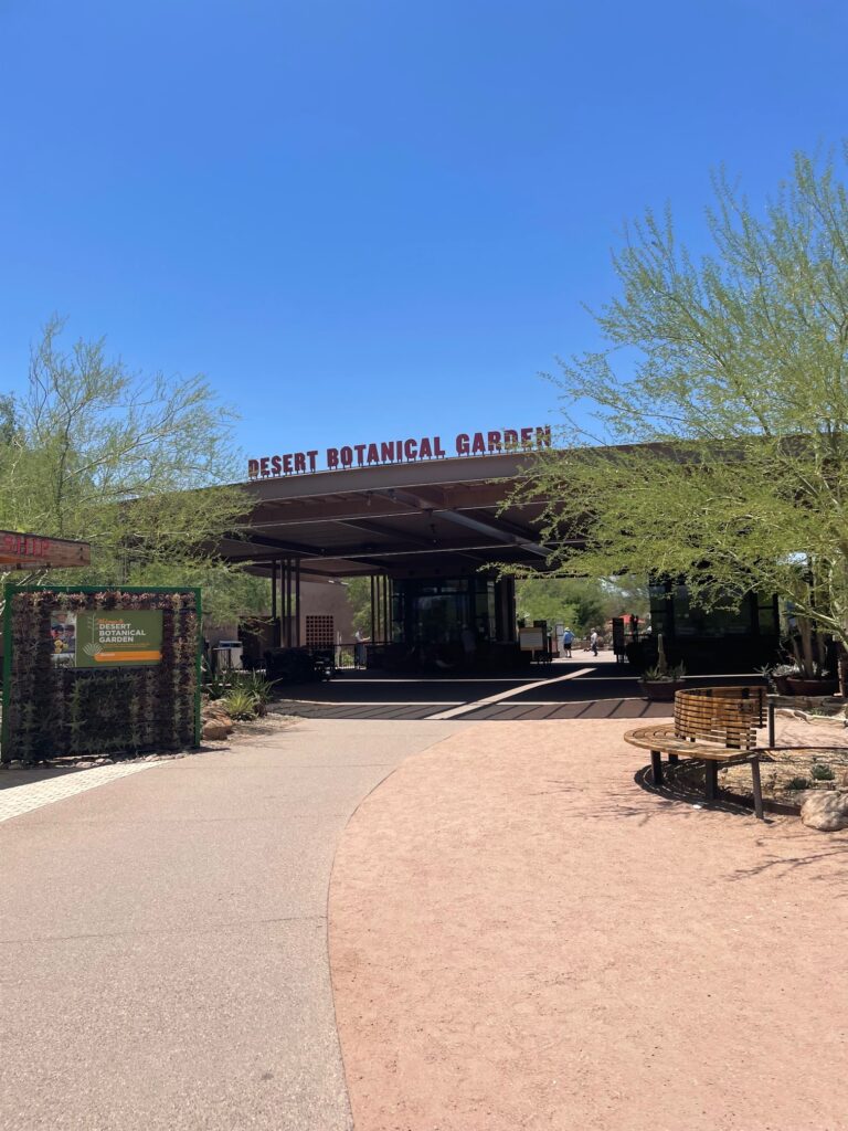 Desert Botanical Garden entrance