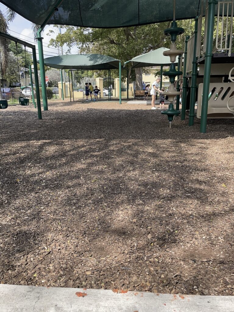 Playground at Phillips Park in Coral Gables